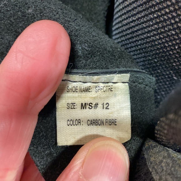 Baffin spectre carbon fiber Men's Black Winter Boots size 12 - Picture 7 of 7